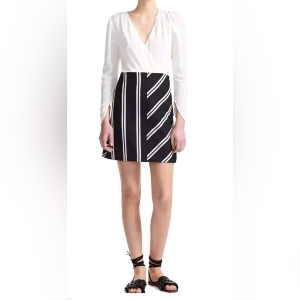 NWT Maje Rolim Striped Dress